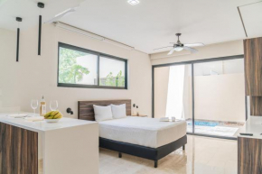 Lovely and Stylish Studio with Rooftop Sky Bar Terrace and Swimming Pool